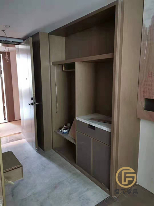甘肃兰州-盛都酒店固装家具安装